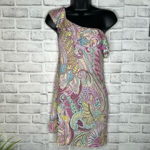 Victoria’s Secret Paisley Off The Shoulder Mini Dress Size Medium